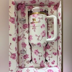 Stanley Pink Rose Travel Mug